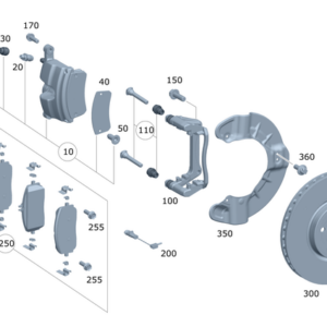 Brake Pads - Mercedes-Benz