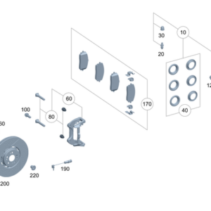 Brake Pads - Mercedes-Benz