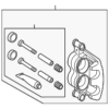 Disc Brake Caliper - Mercedes-Benz