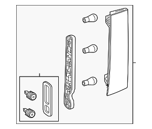Tail Lamp Assembly - Mercedes-Benz (9108205400)