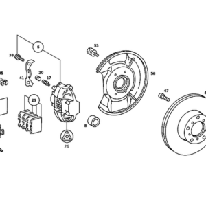 Brake Rotor - Mercedes-Benz