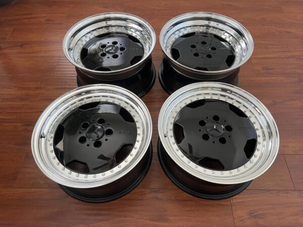Staggered 3-piece 17" AMG Aero III Wheels by O.Z. Racing