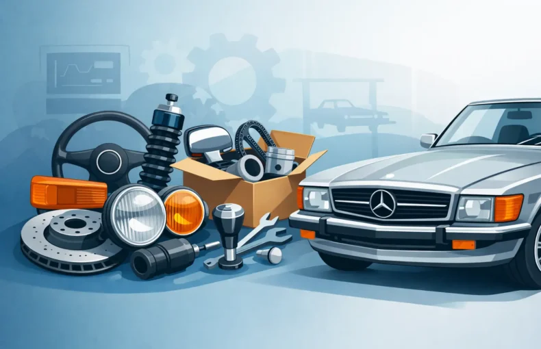 Buying W107 Restoration Parts Right