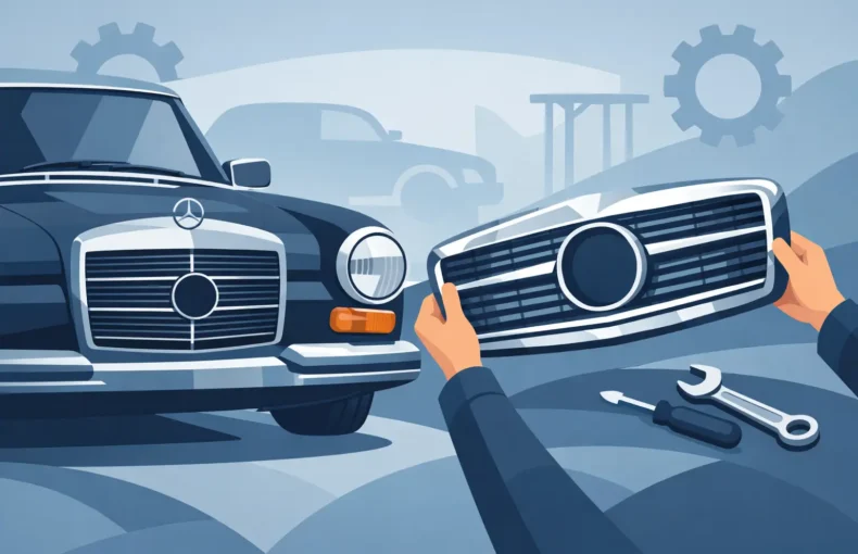 Classic Mercedes Grille Replacement Tips