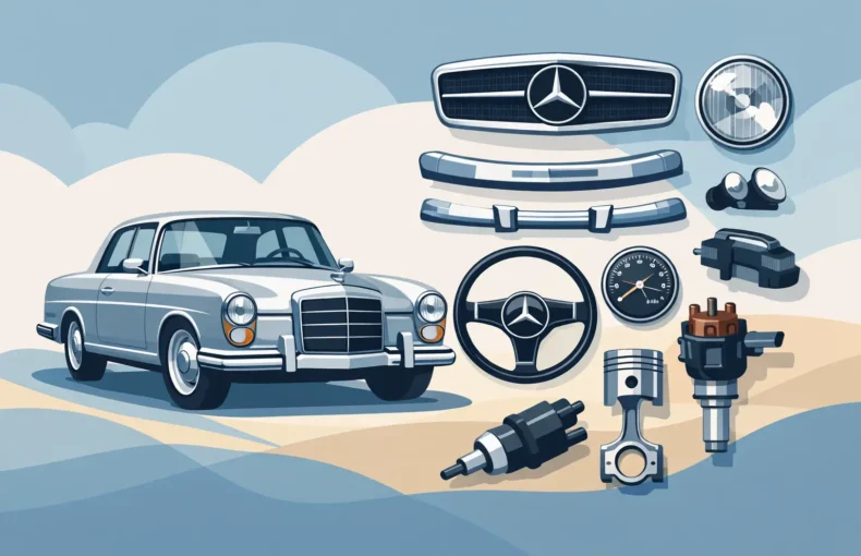 Classic Mercedes Parts That Fit Right