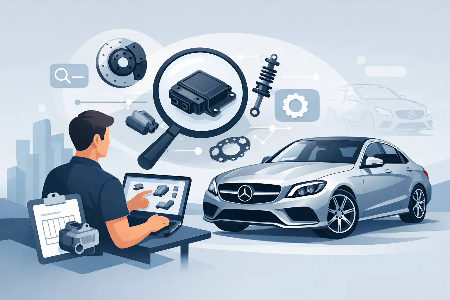 How to Find Mercedes Part Numbers Fast