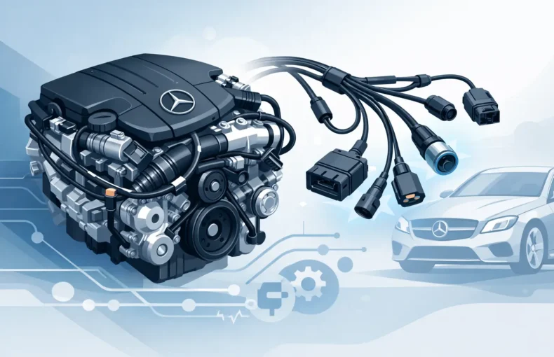 Mercedes Engine Wiring Harness Guide