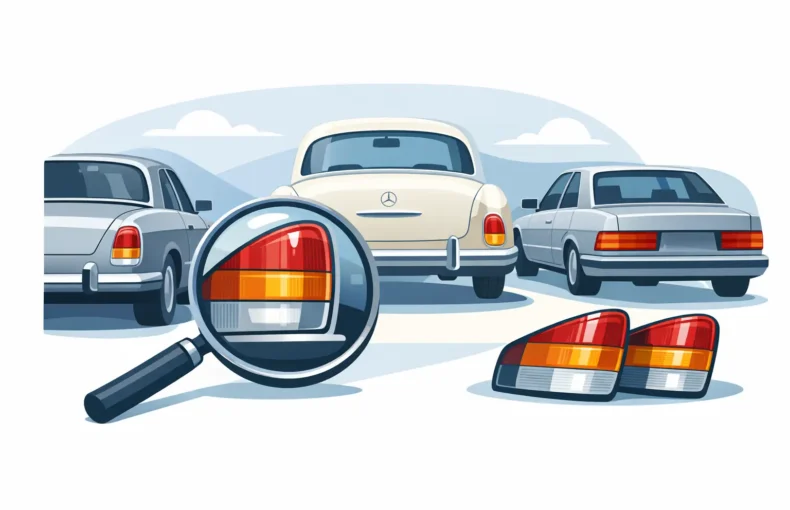 Mercedes Vintage Tail Lights Buyer Guide