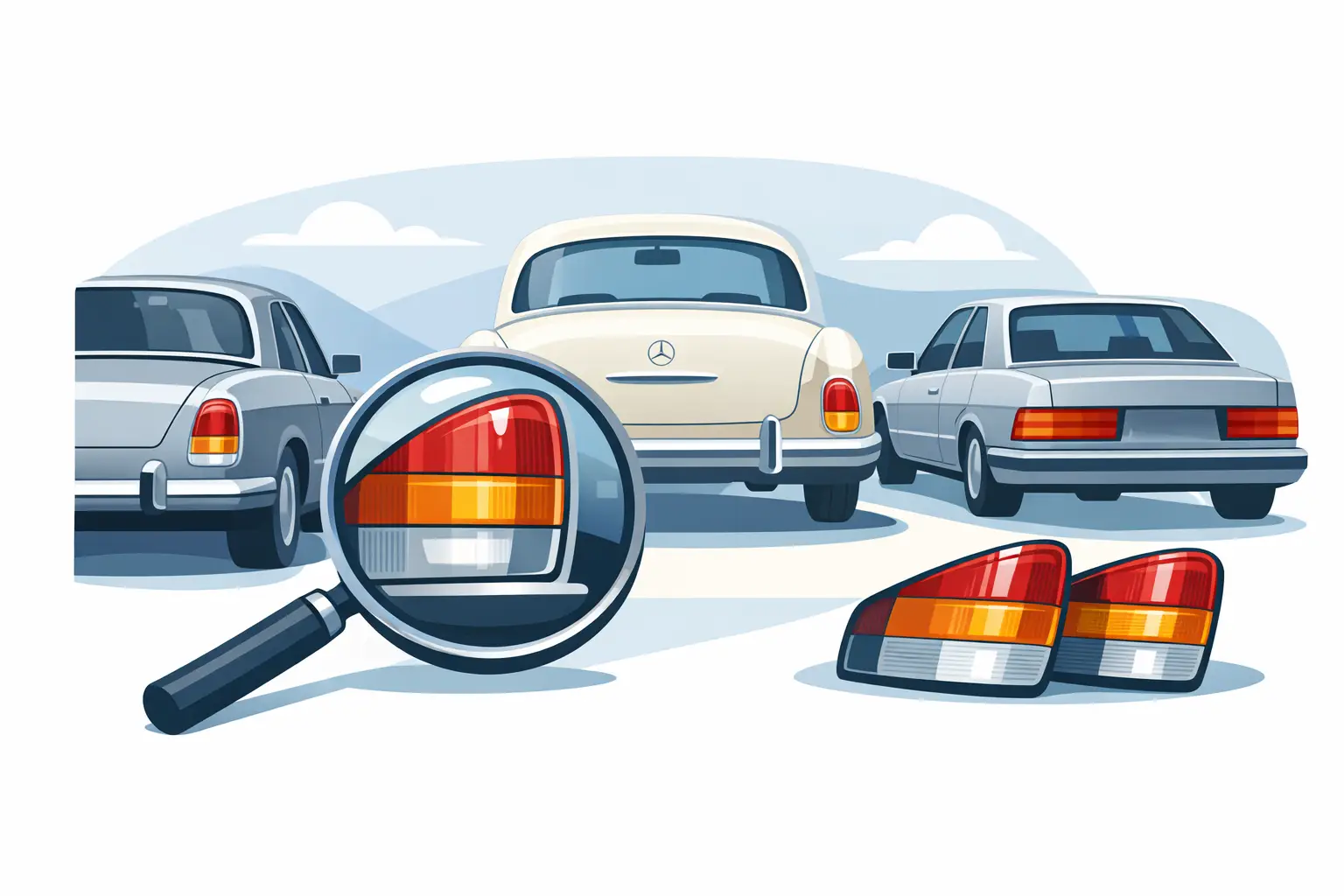 Mercedes Vintage Tail Lights Buyer Guide