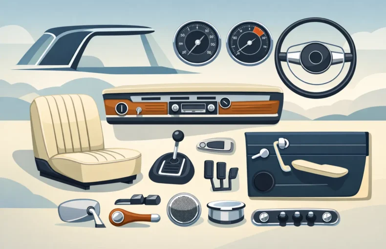 W113 Pagoda Interior Parts Guide