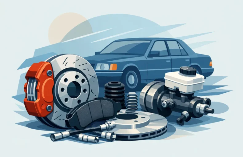 W124 Brake Parts That Fit and Last