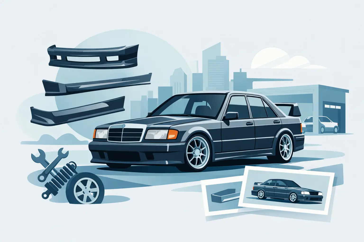 W201 Cosworth Body Kit Buyer's Guide