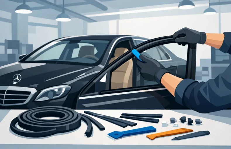 How to Replace Mercedes Window Seals Correctly