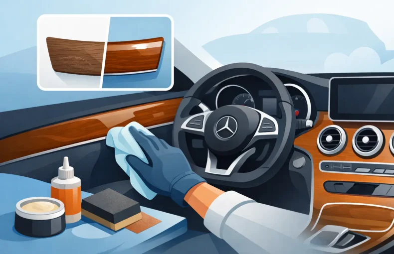 How to Restore Mercedes Wood Trim Properly