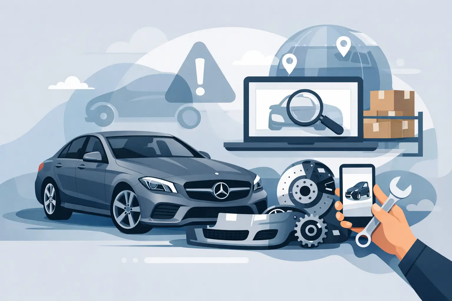 How to Source Discontinued Mercedes Parts
