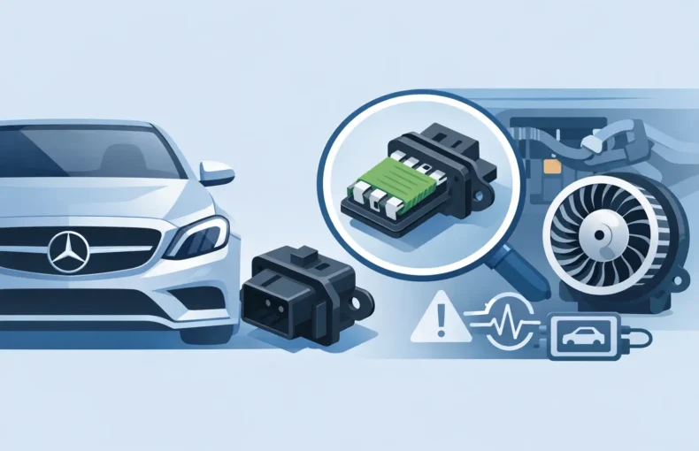Mercedes Blower Motor Resistor Diagnosis Guide