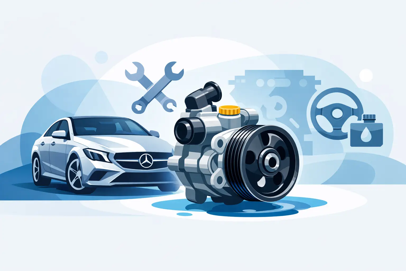 Mercedes Power Steering Pump Buying Guide
