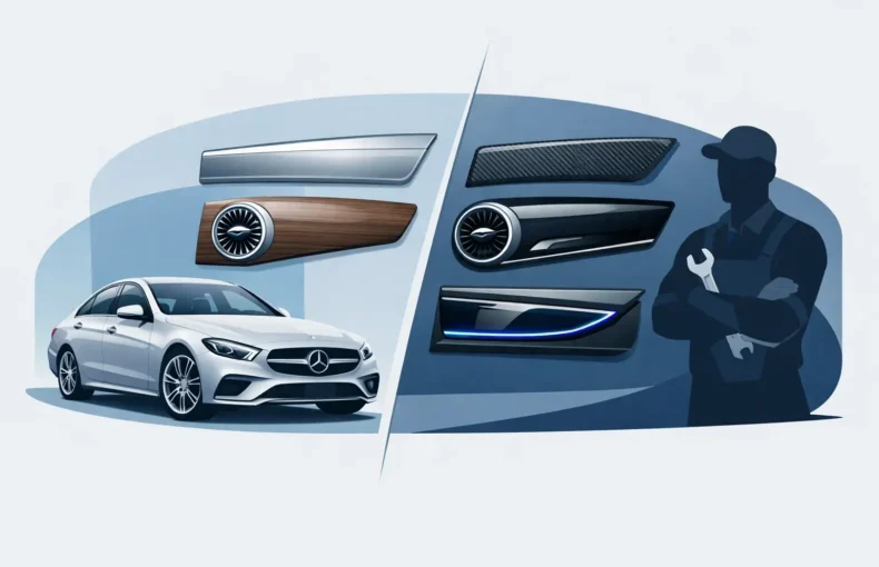 OEM vs Aftermarket Mercedes Trim